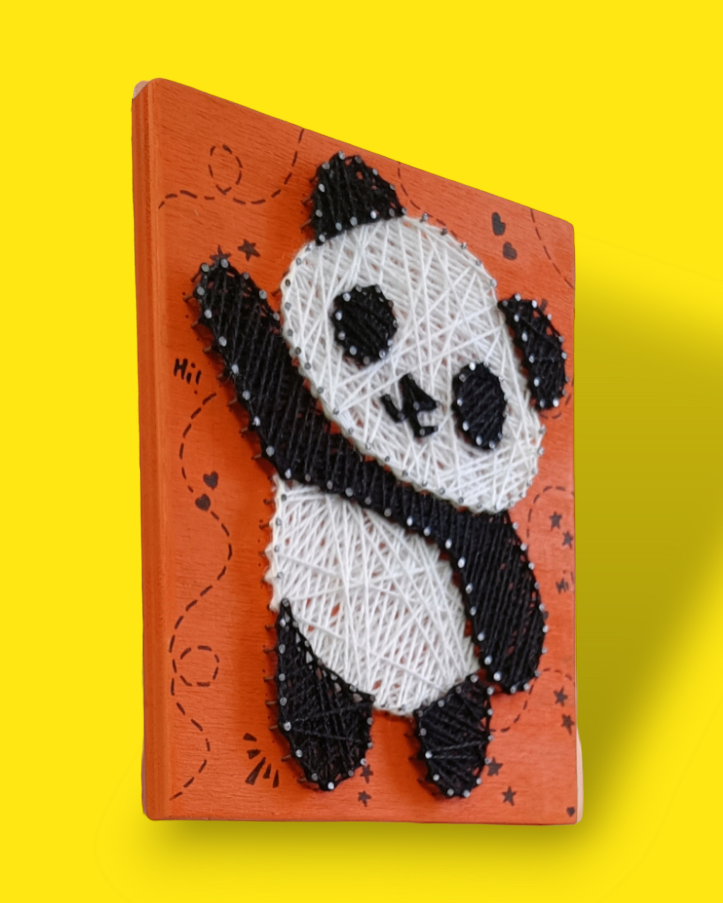 Panda Nail String Art