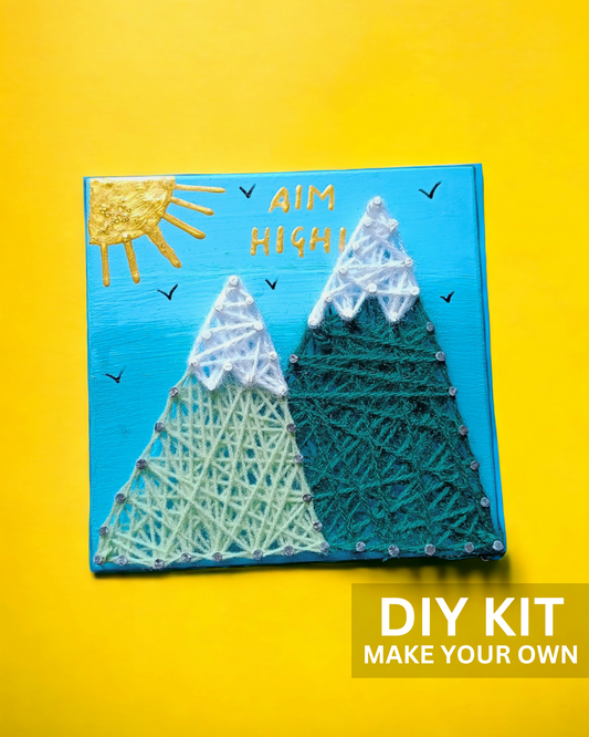 DIY Mountain String Art Kit