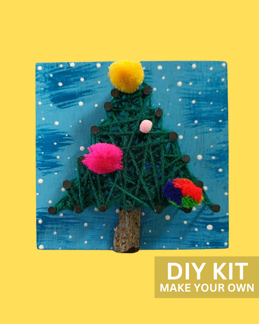 DIY X Mas Tree String Art Kit