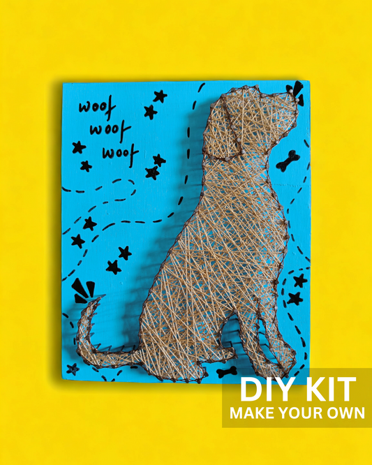 DIY Dog String Art Kit