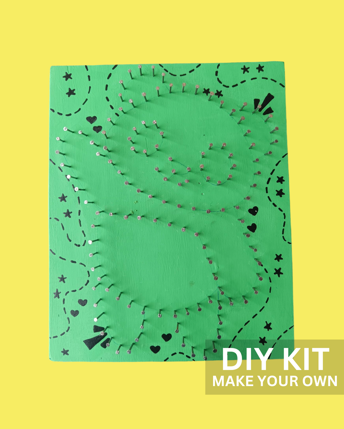 DIY Panda String Art Kit