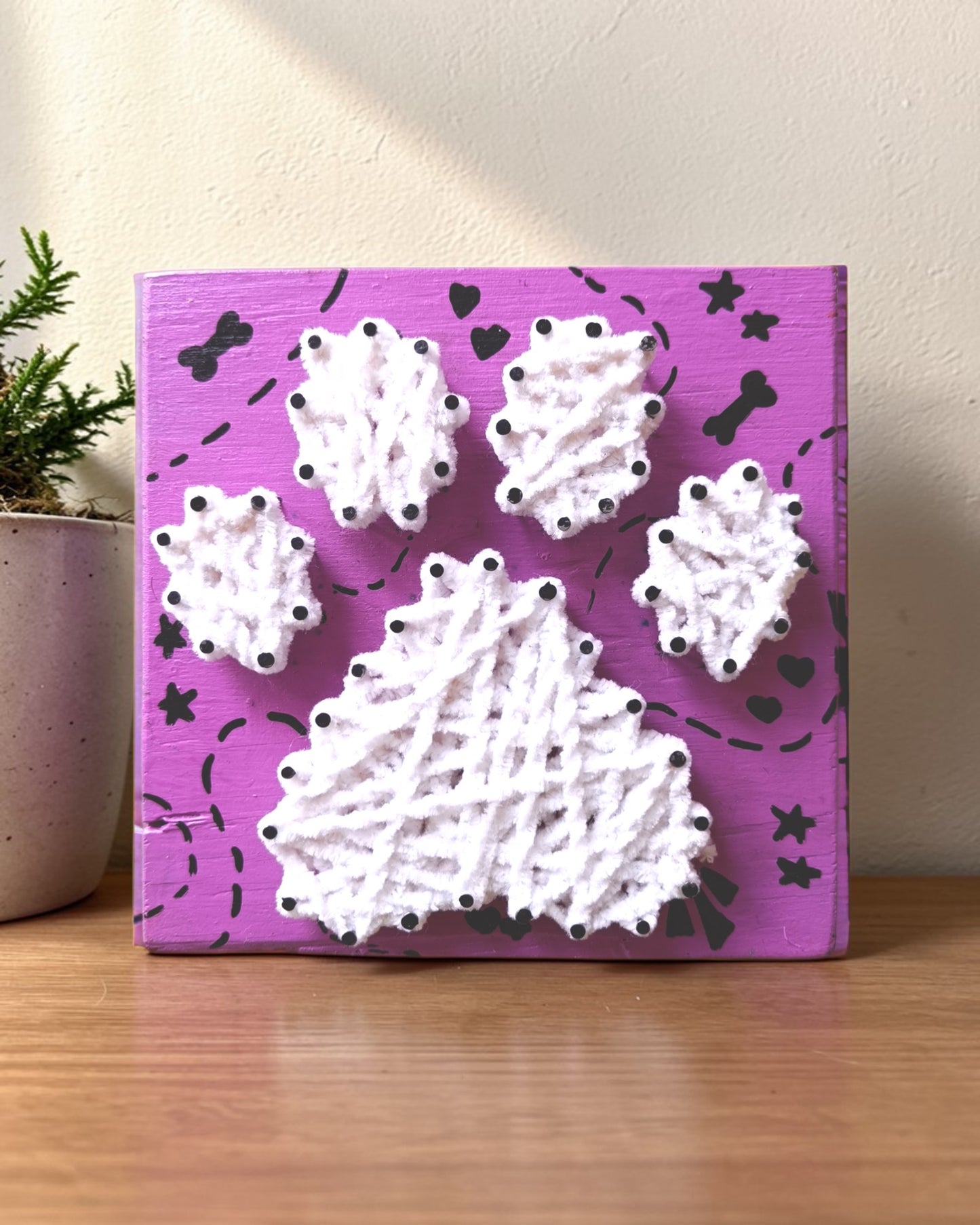 DIY Paw String Art Kit