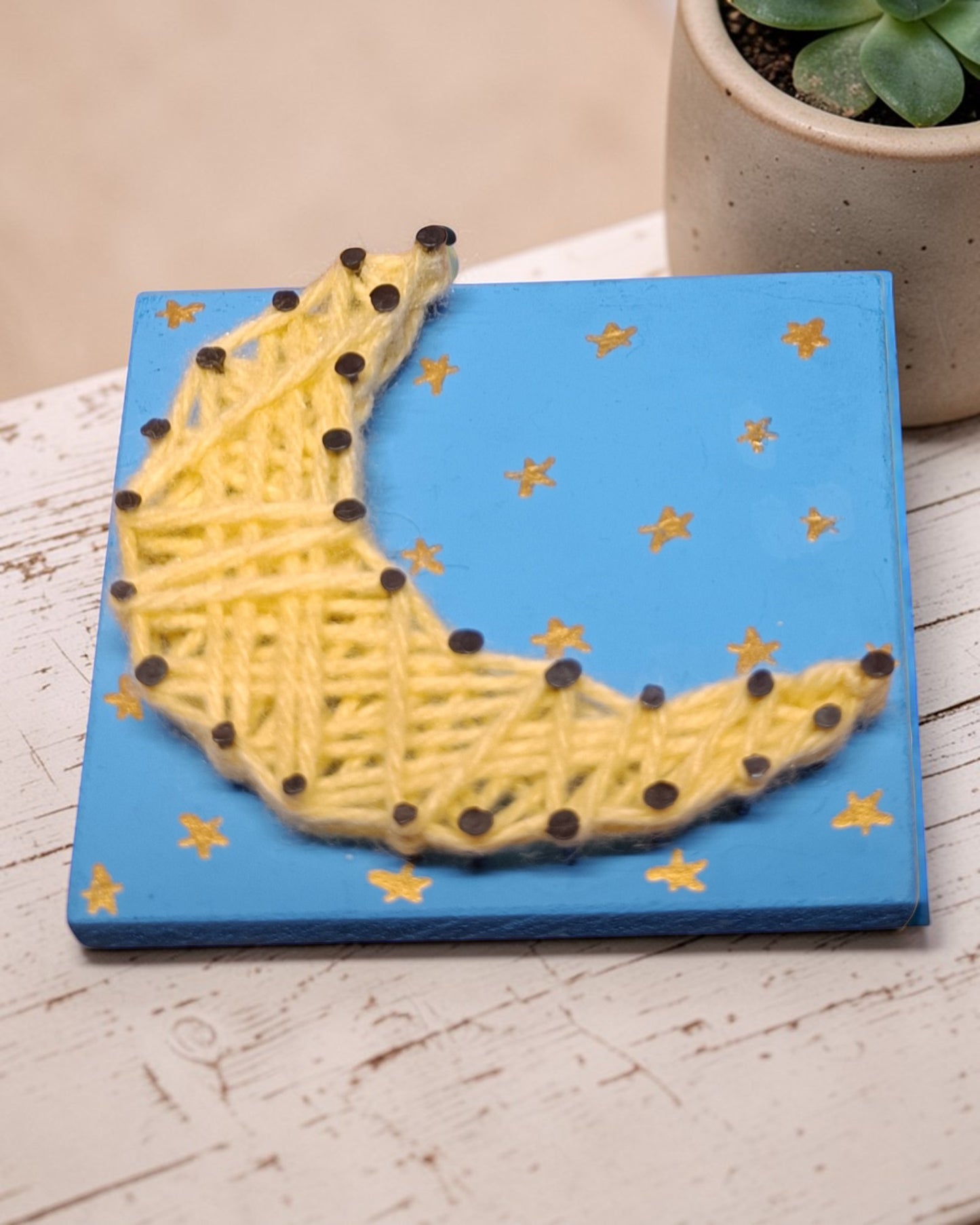 DIY Moon String Art Kit