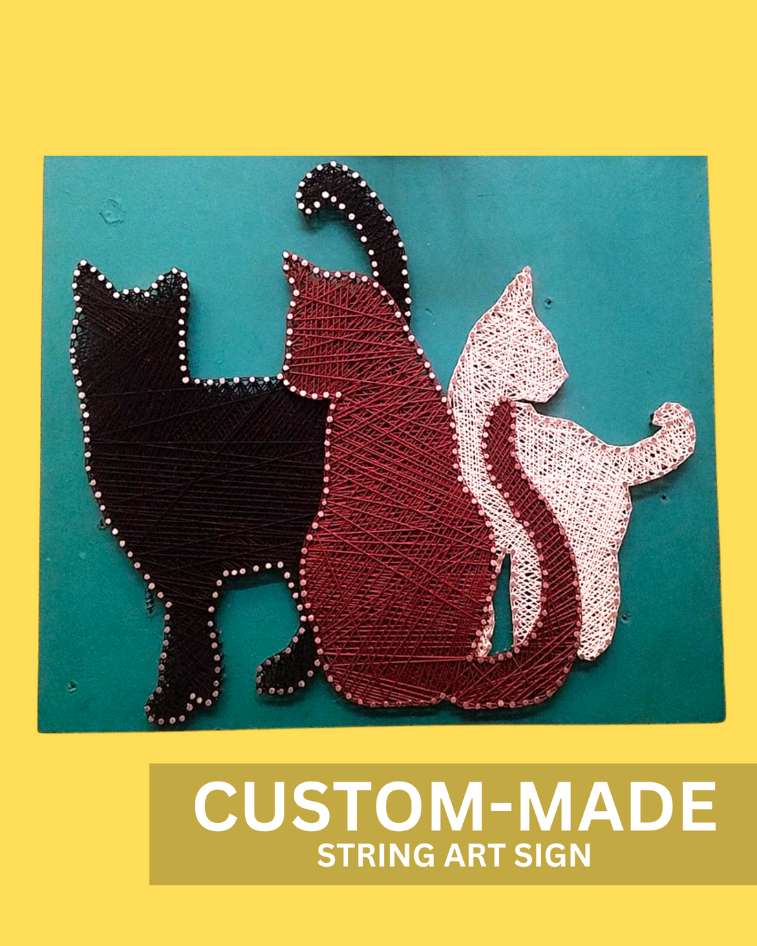 Draw String Cat.net How To Make A Cat String Art, Tutorial Step By Step – RXDLB