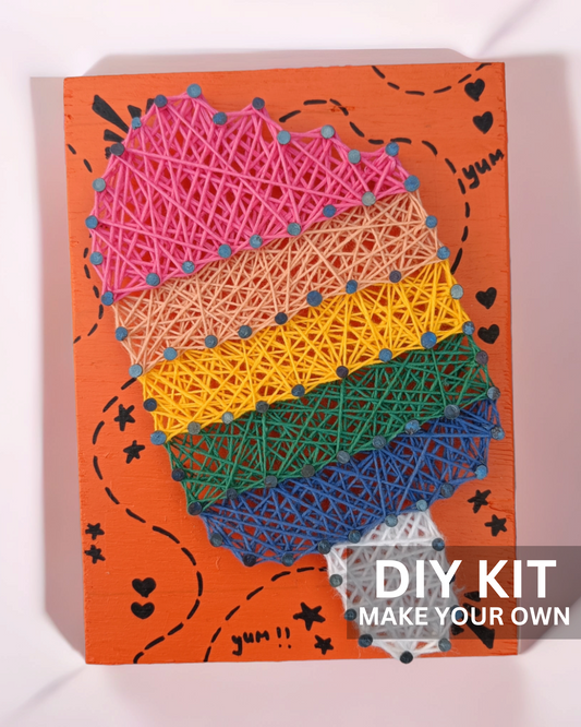 DIY Icecream String Art Kit