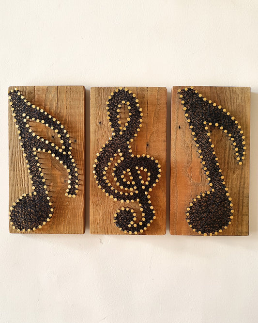 DIY Music Notes String Art Kit