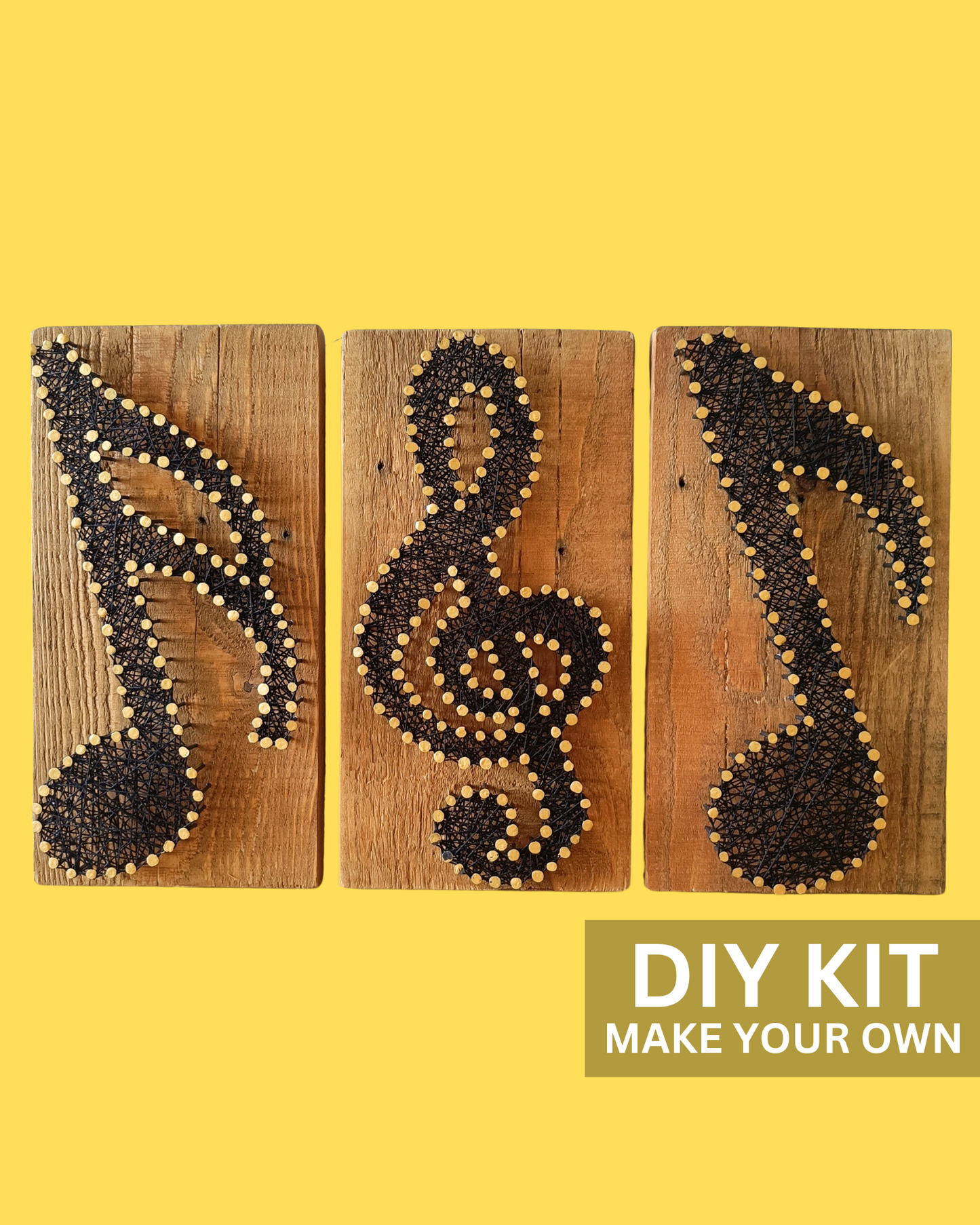 DIY Music Notes String Art Kit