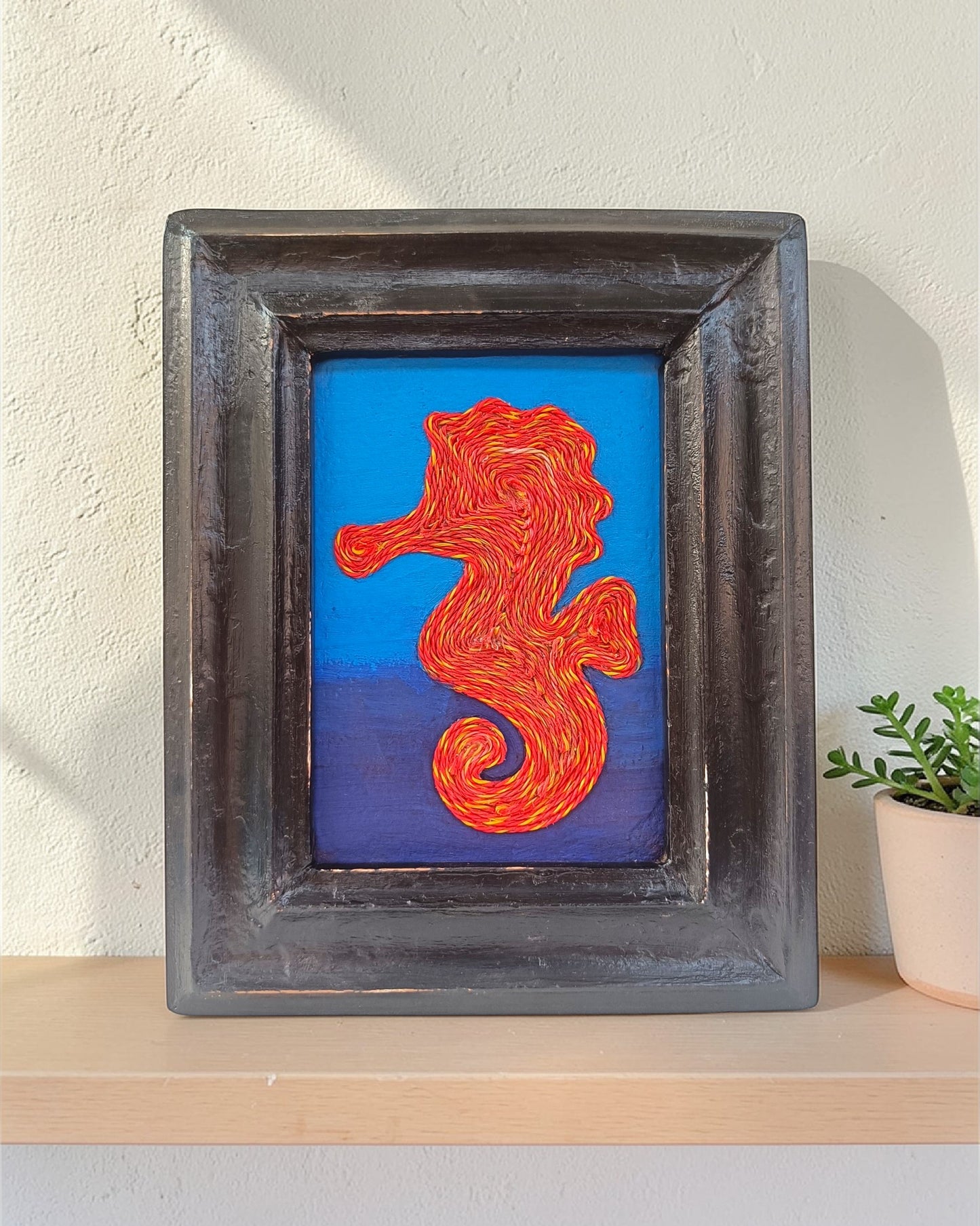 Drift Seahorse — Ghost Net Art