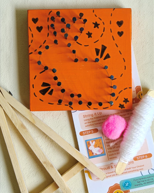 DIY Bunny String Art Kit