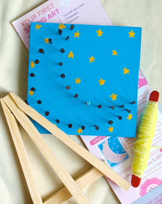 DIY Moon String Art Kit