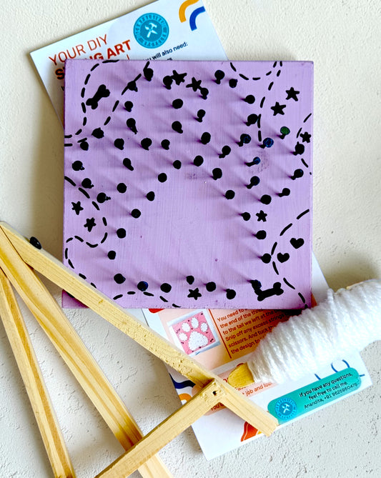 DIY Paw String Art Kit