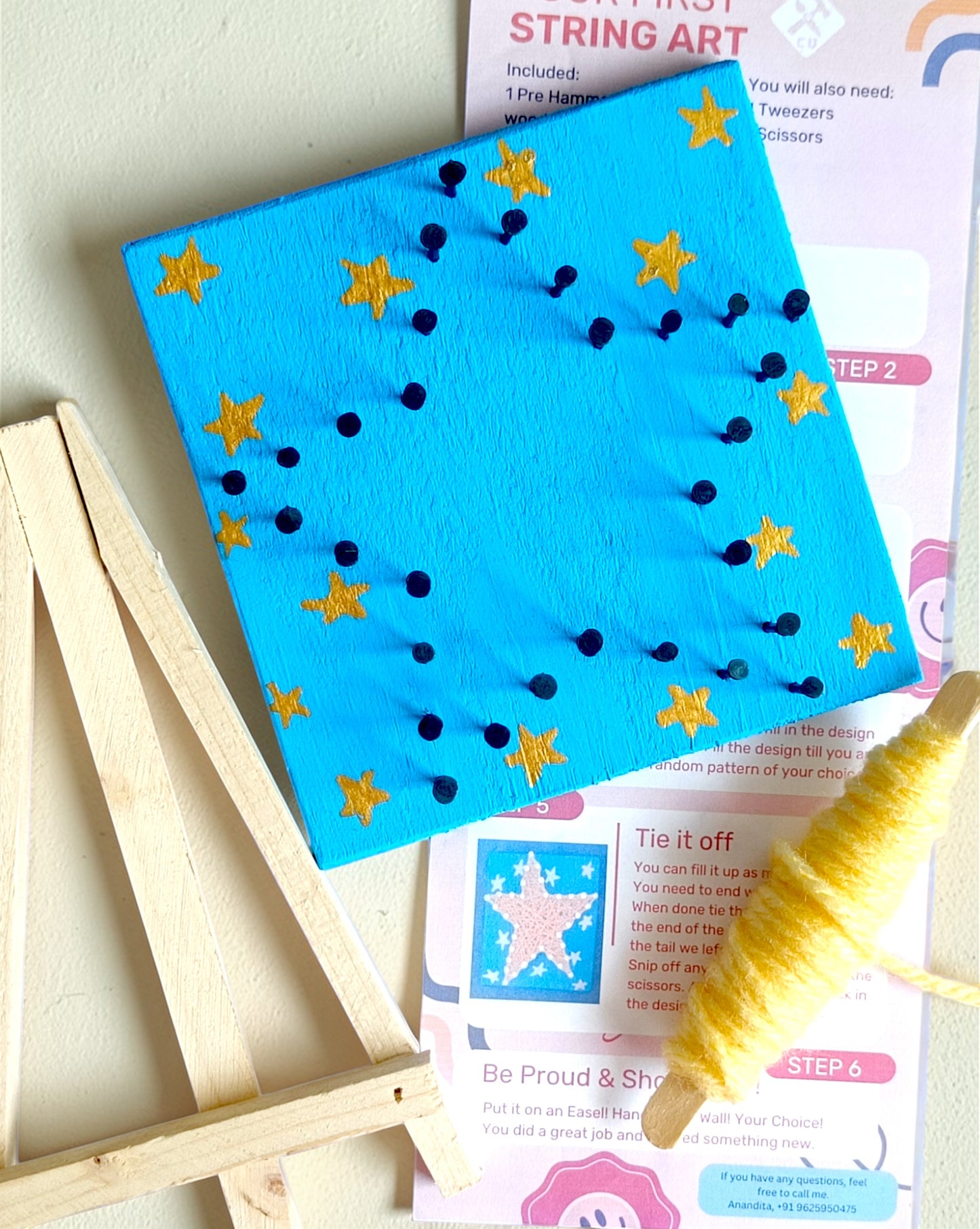 DIY Star String Art Kit