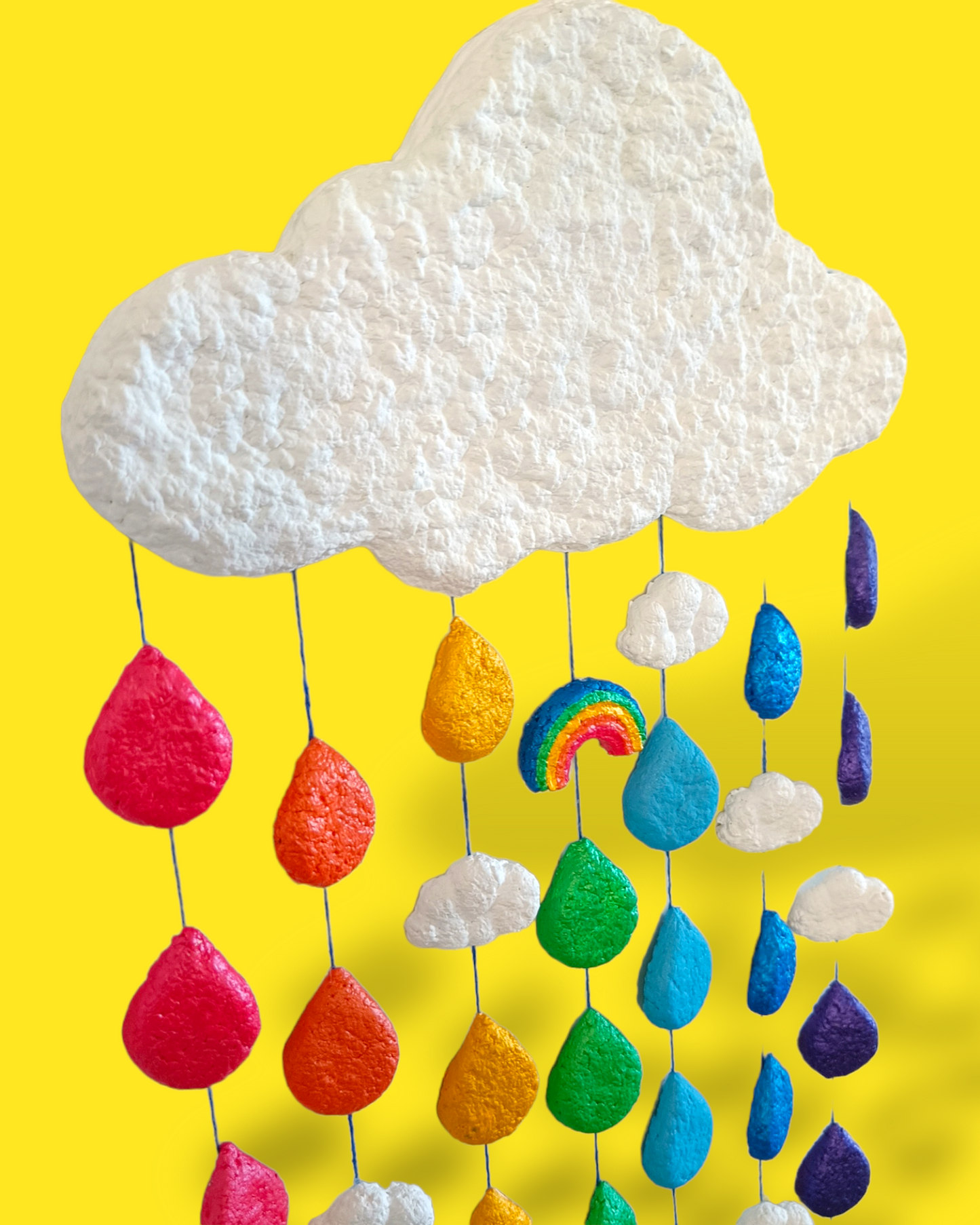 Rainbow Cloud Nursery Decor