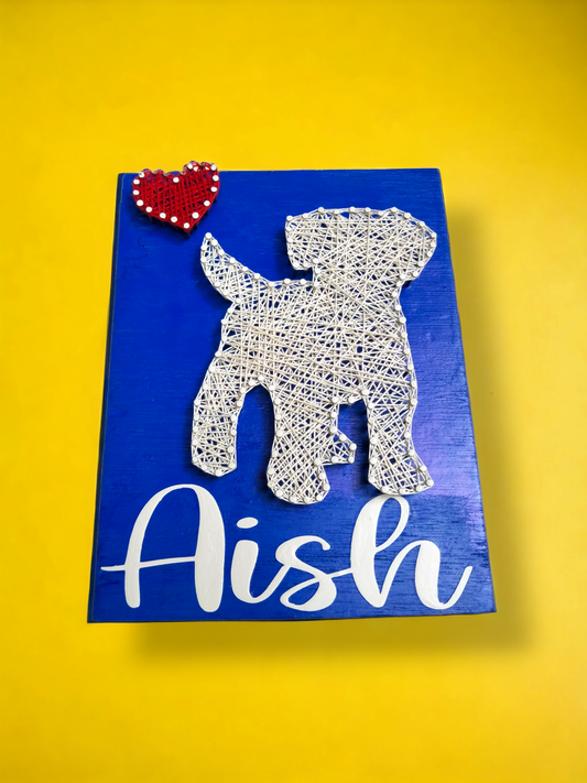 Custom Dog Nameplaque