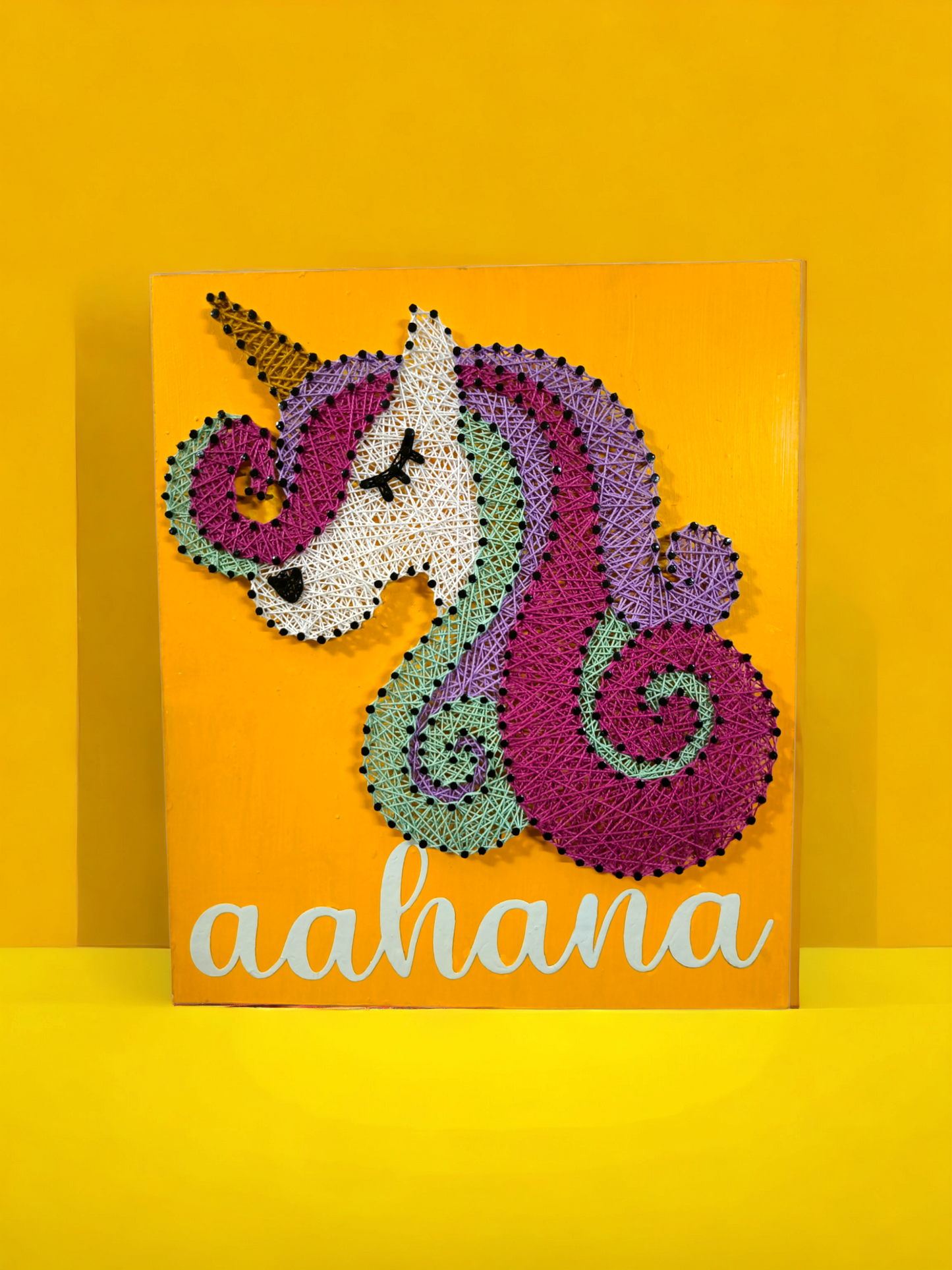 Custom Unicorn Majestic Nameplaque