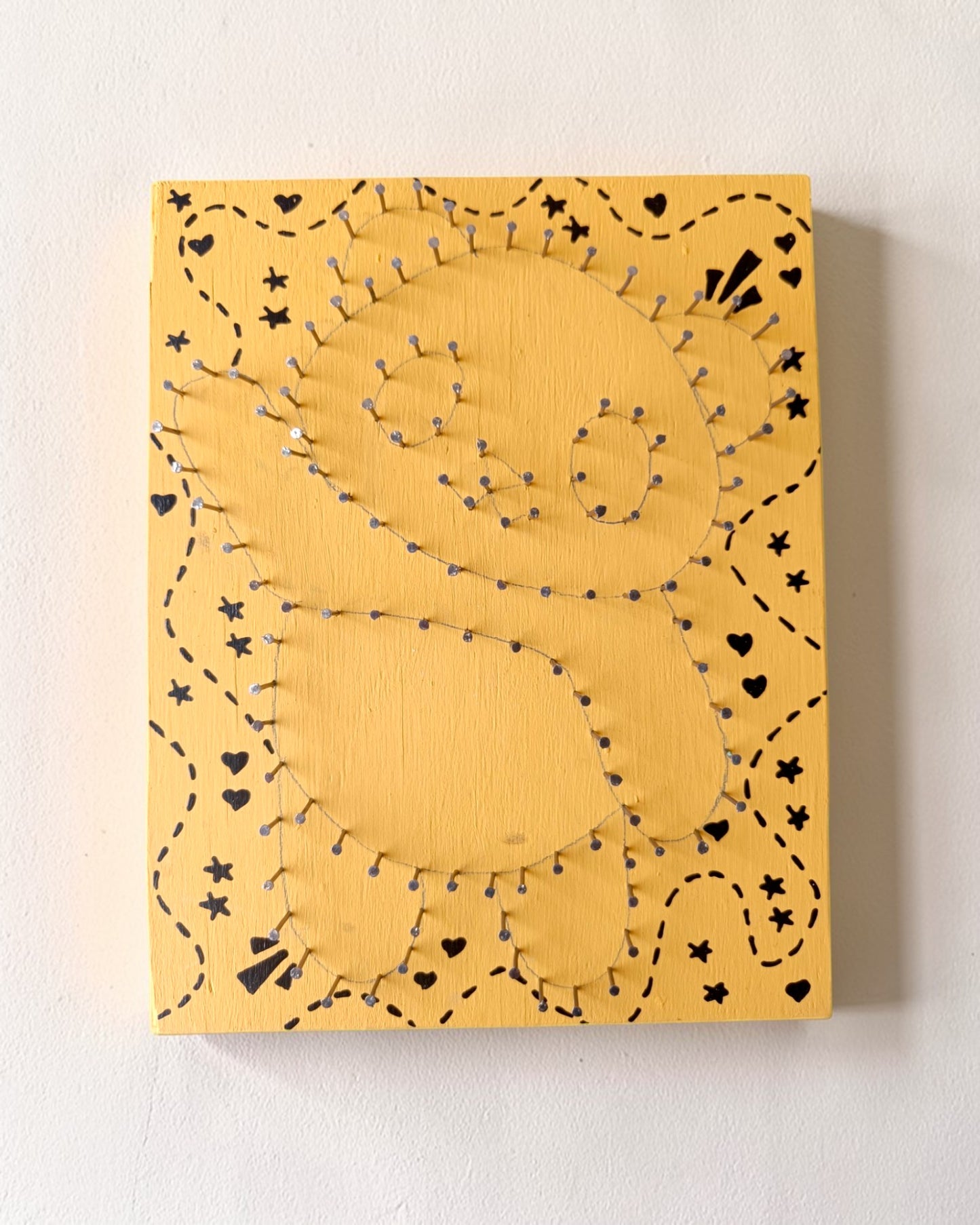 DIY Panda String Art Kit