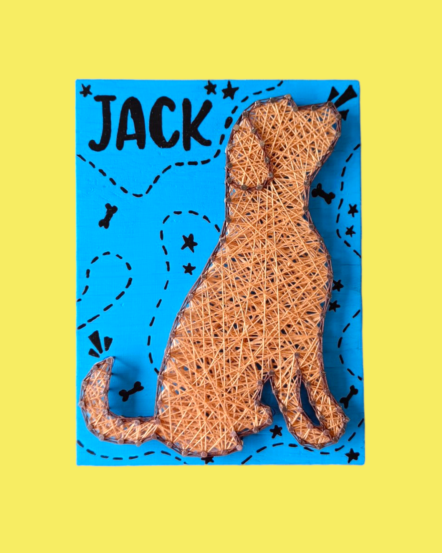 DIY Dog String Art Kit