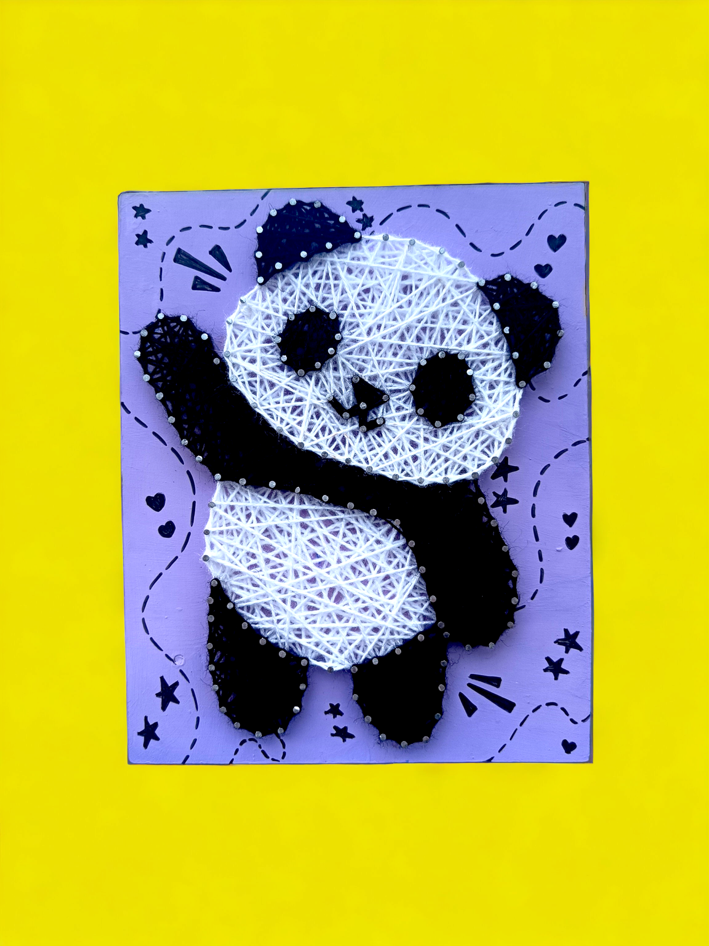 How To Do Easy Panda Nail Art For Beginners | DIY Animal Nail Polish Art |  Dotting Tool Nail Art - YouTube